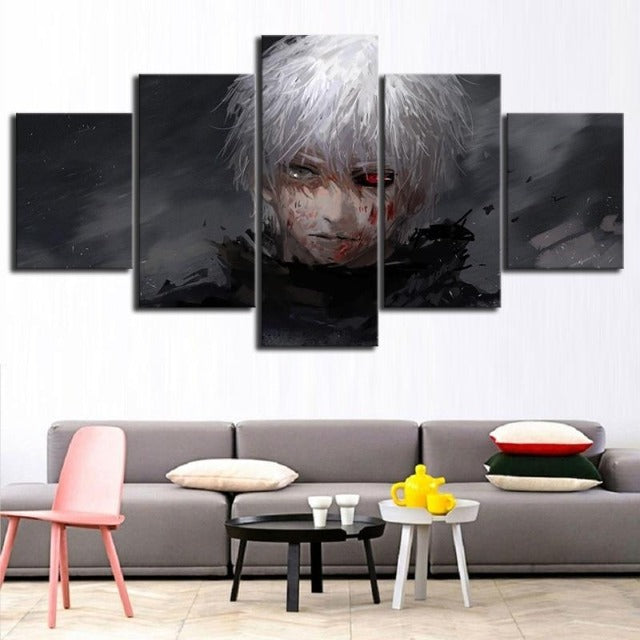 Tableau Peinture Tokyo Ghoul
