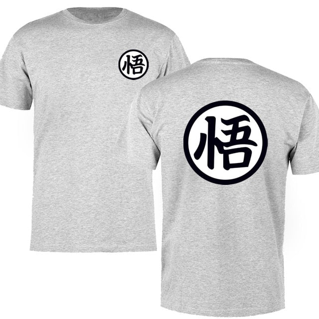 T-Shirt Maglietta Dragon Ball Z Goku Kanji (6 colori)