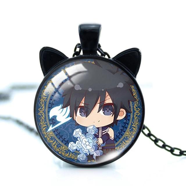Pendentif Logo Manga Fairy Tail Grey