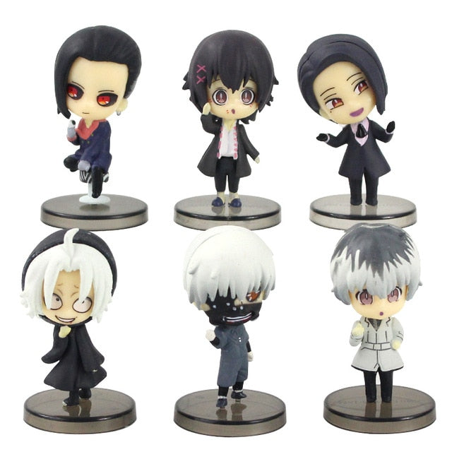 Pack de 6 Figurines Tokyo Ghoul