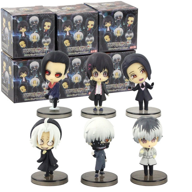 Pack de 6 Figurines Tokyo Ghoul