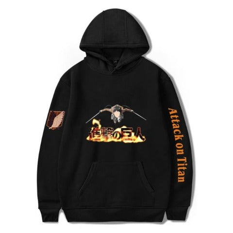 Sweat Attaque Des Titans noir