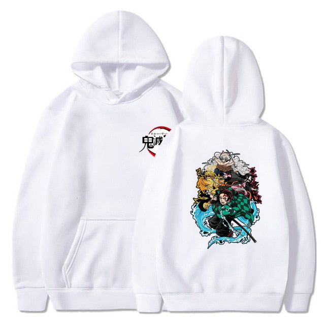 Sweatshirt Demon Slayer blanc