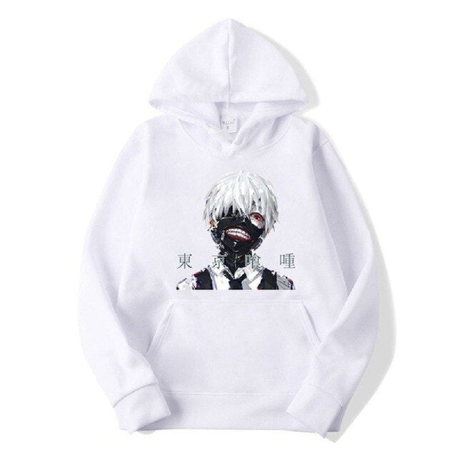 Sweat A Capuche Manga Tokyo Ghoul Masque blanc
