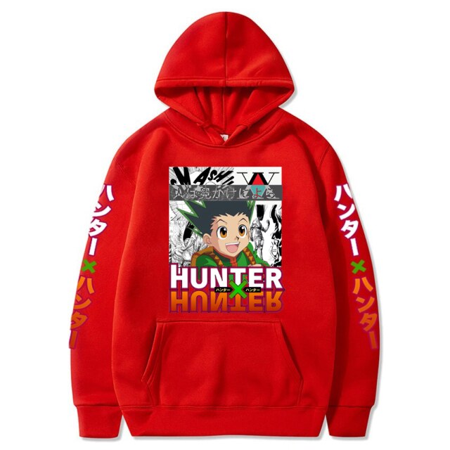 Sweat A Capuche Gon Manga Hunter x Hunter rouge