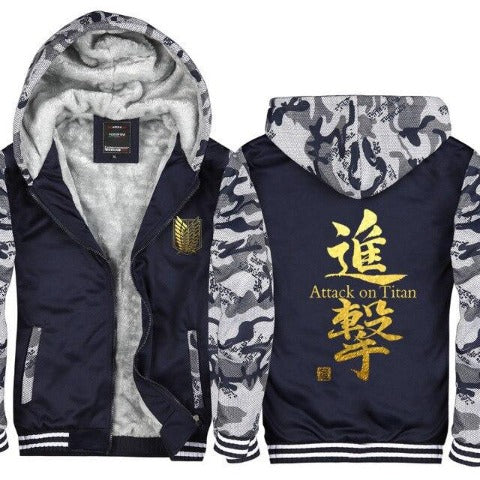 Veste bleu Attack on Titan