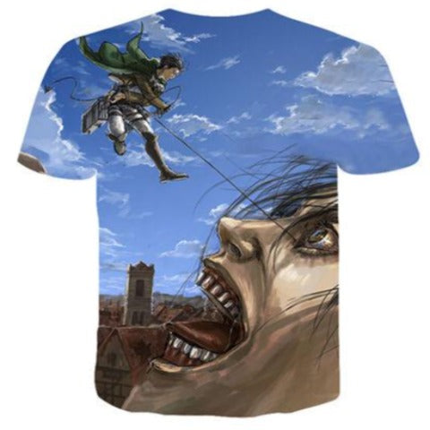 polo Livaï Ackerman Attaque des Titans