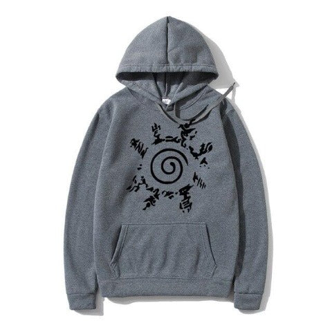 Sweat Naruto Shippuden Gris Foncé