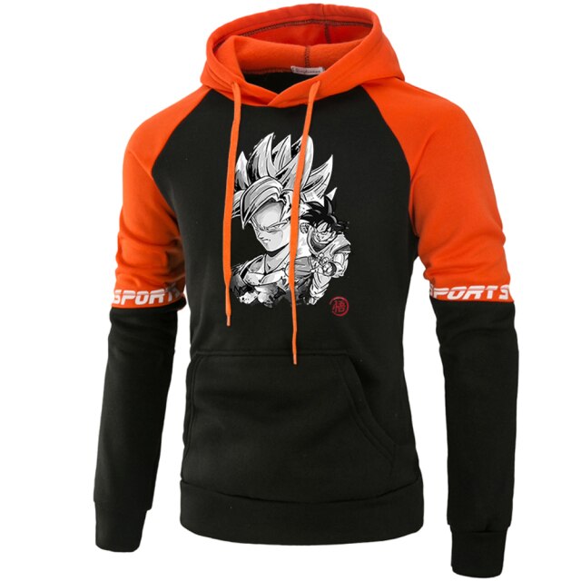 Sweat Sangoku Super Saiyan orange noir