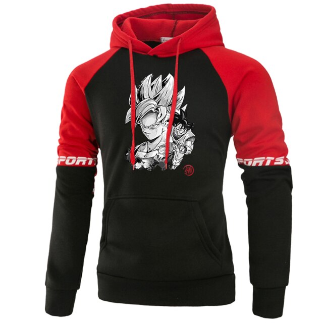 Sweat Sangoku Super Saiyan rouge noir