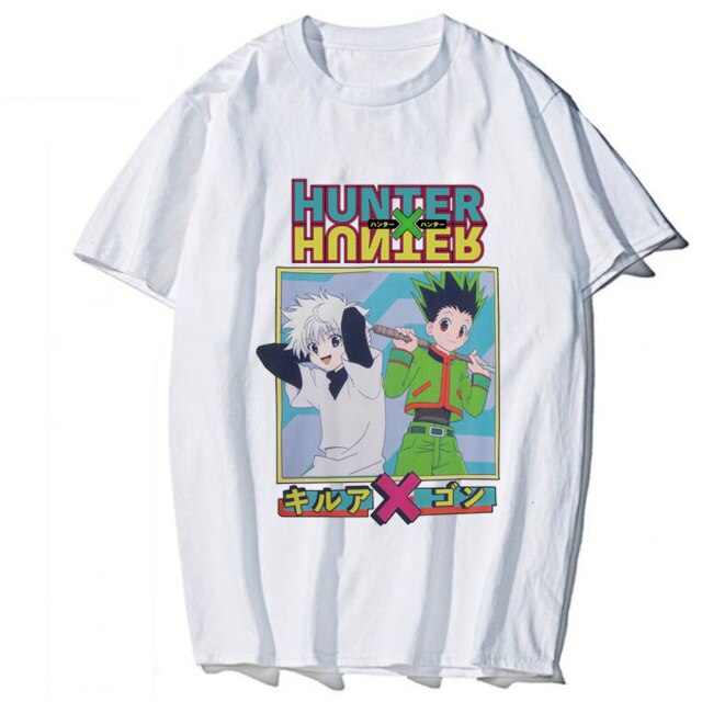 T-Shirt Maglietta Manga Hunter X Hunter Gon & Killua