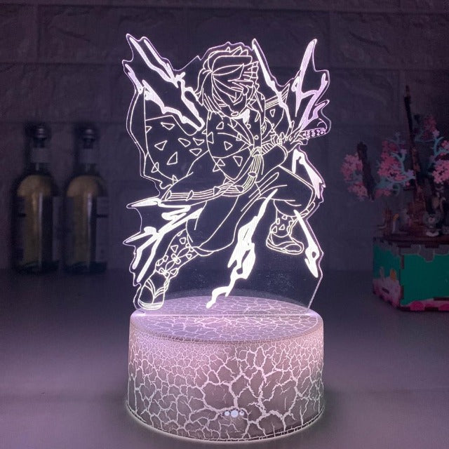 Lampe Demon Slayer Zenitsu Agatsuma