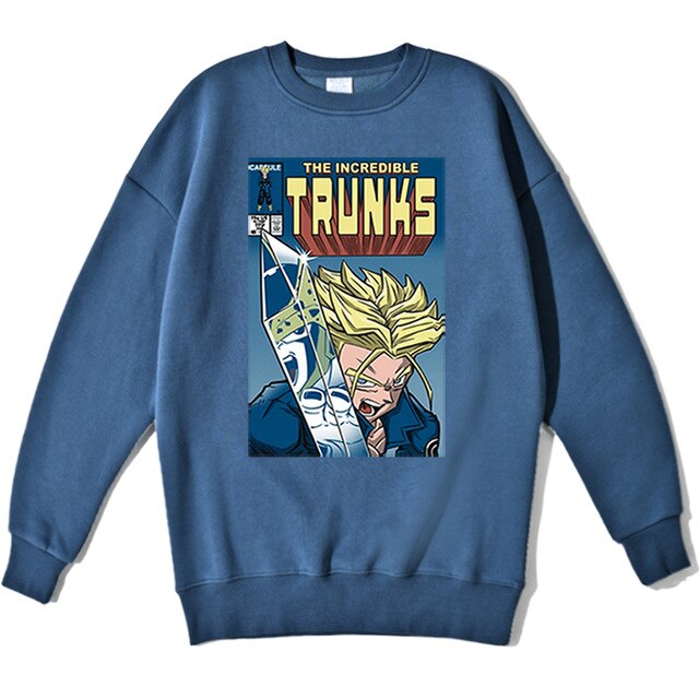 Sweat Trunks Manga DBZ bleu