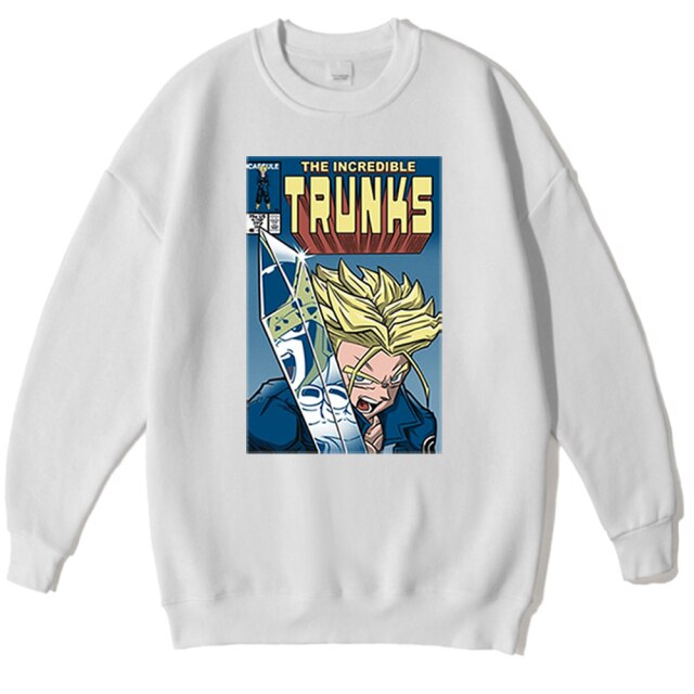 Sweat Trunks Manga DBZ blanc