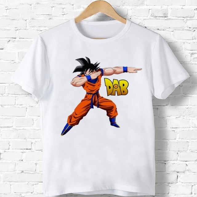 T-Shirt Sangoku DAB ENFANT BLANC