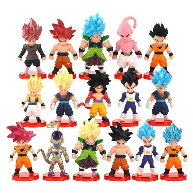 Pack Figurines Dragon Ball Z (par 16)