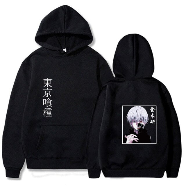 Sweat à Capuche Tokyo Ghoul noir