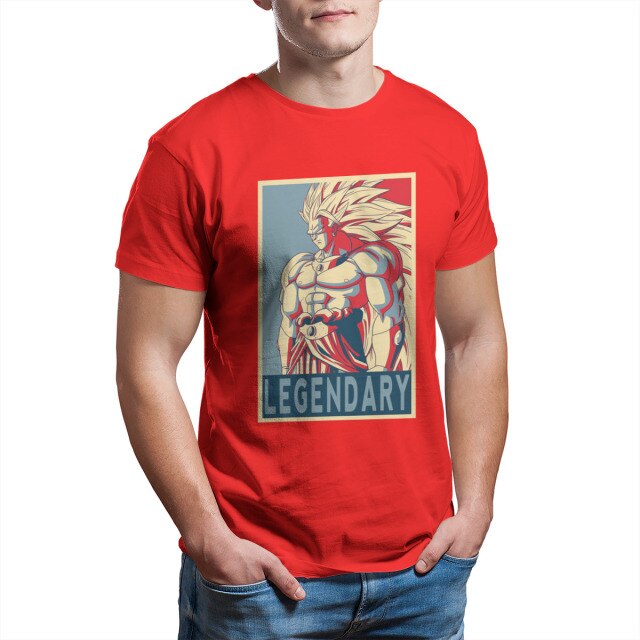 T-shirt Broly rouge