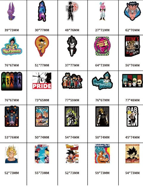 Adesivi Dragon Ball (100 pezzi)