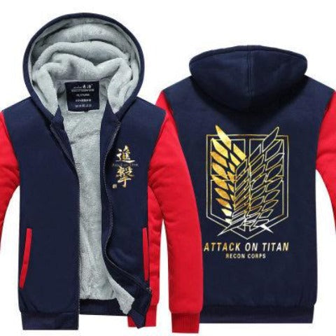 Veste polaire Bataillon d'Exploration Attack on Titan