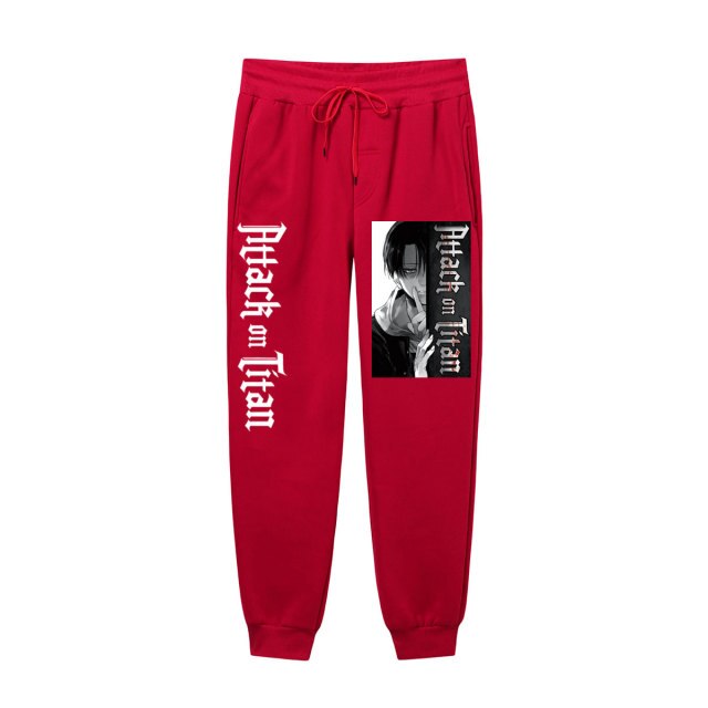 Training Levi Attaque des Titans rouge