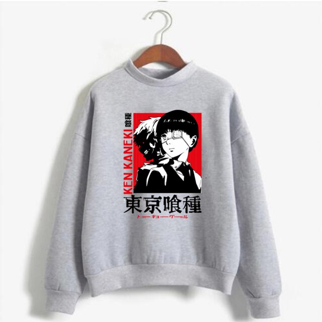 Pull Tokyo Ghoul Kaneki gris