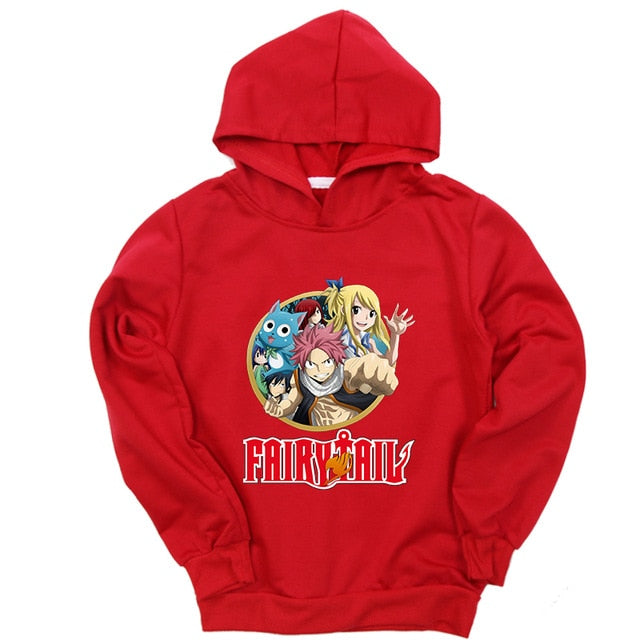 Pull Léger Enfant Fairy Tail rouge