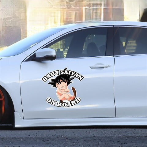 Sticker Baby On Board Dragon Ball