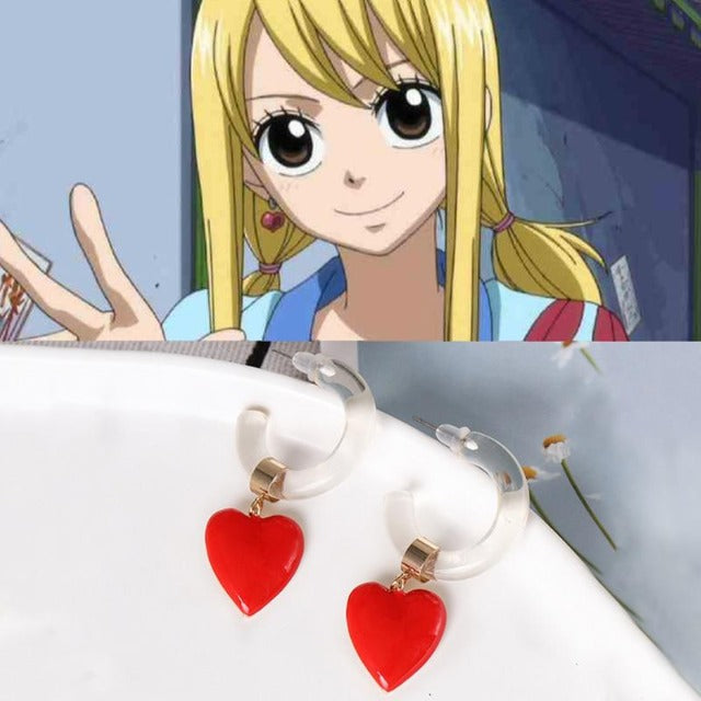 Boucles d'Oreille Fairy Tail Lucy