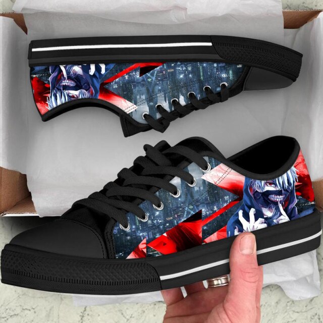 Baskets Ken Kaneki Tokyo Ghoul Baskets Sneakers Adulte Homme Femme