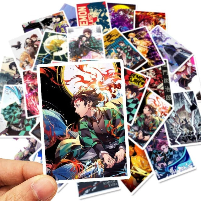 Adesivi Demon Slayer 50 pezzi