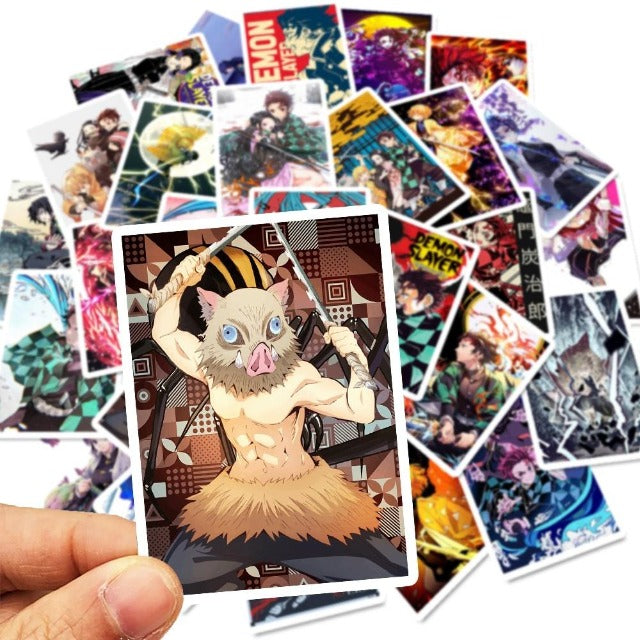 Adesivi Demon Slayer 50 pezzi