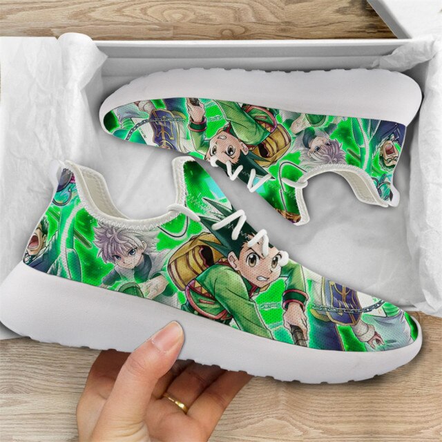 Shoes Fermées Hunter x Hunter Gon Killua Baskets Sneakers Adulte Homme Femme