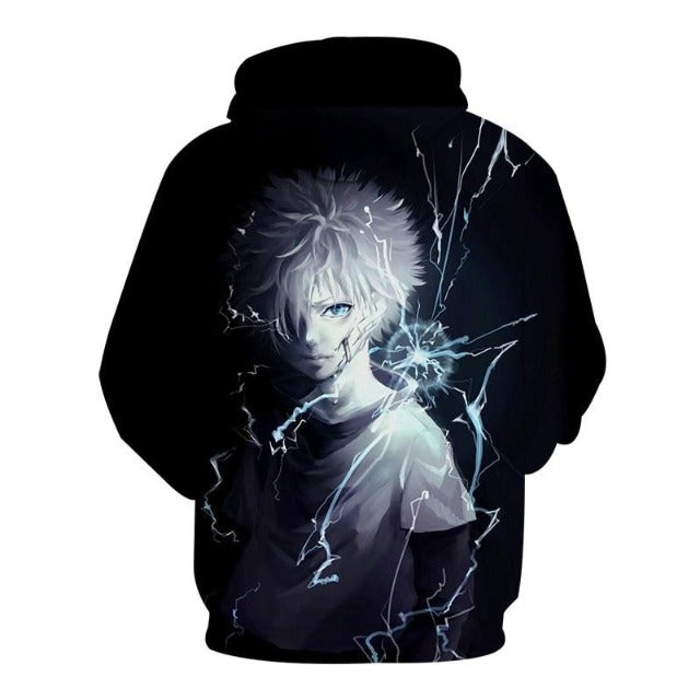 Sweat Enfant Killua Zoldyck HxH Pull Garçon Fille