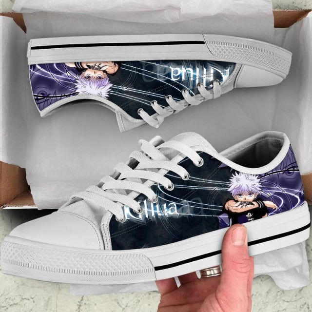 Chaussures Fermées Killua Zoldyck Hxh Baskets Sneakers Adulte Homme Femme