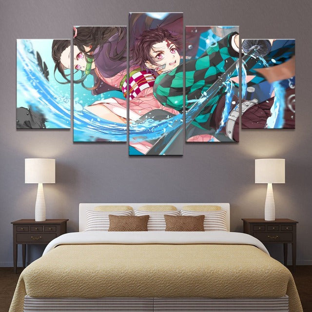 Tableau Demon Slayer Tanjiro & Nezuko