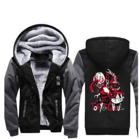 Veste Polaire Kaneki Tokyo Ghoul