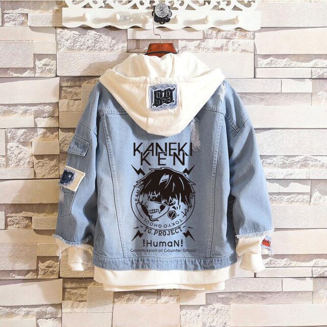 Veste en Jean Kaneki Tokyo Ghoul