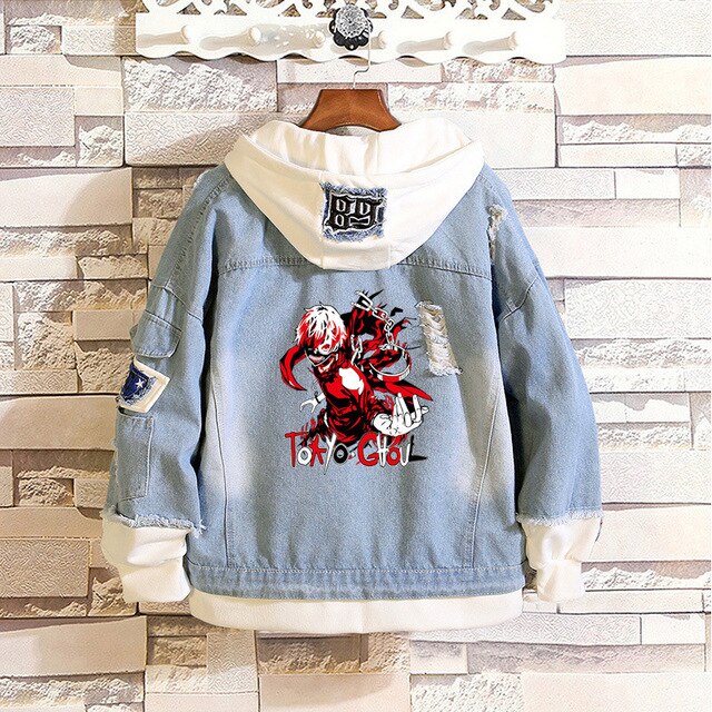 Veste en Jean Tokyo Ghoul Kaneki