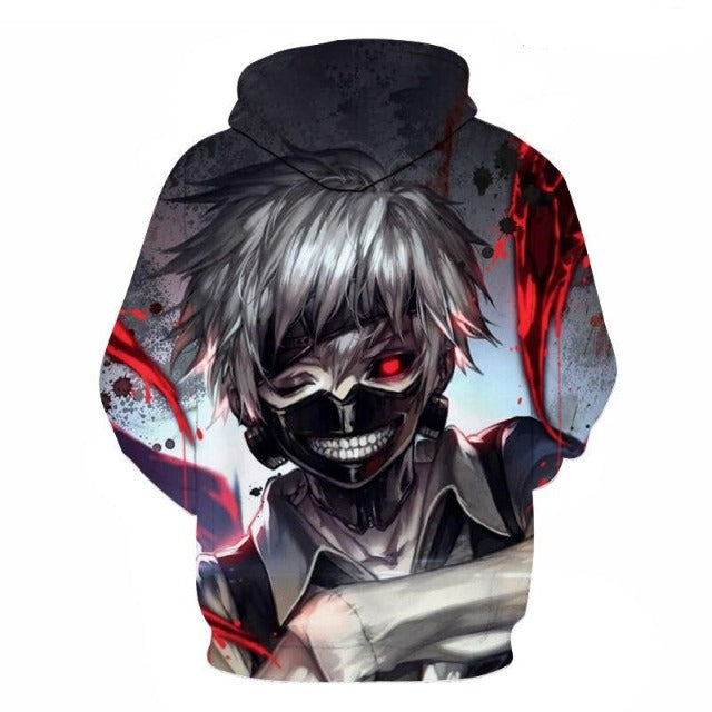 Pull Enfant Ken Kaneki Tokyo Ghoul Pull Garçon Fille