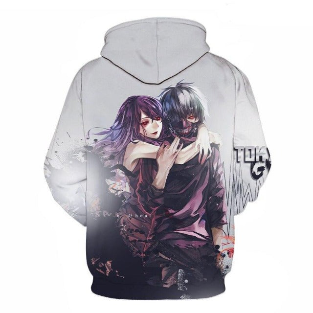Pull Enfant Ken & Rize Tokyo Ghoul Pull Garçon Fille