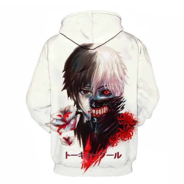 Sweat Enfant Tokyo Ghoul Ken Kaneki Pull Garçon Fille