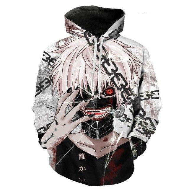 Sweat Enfant Ken Kaneki Chaînes