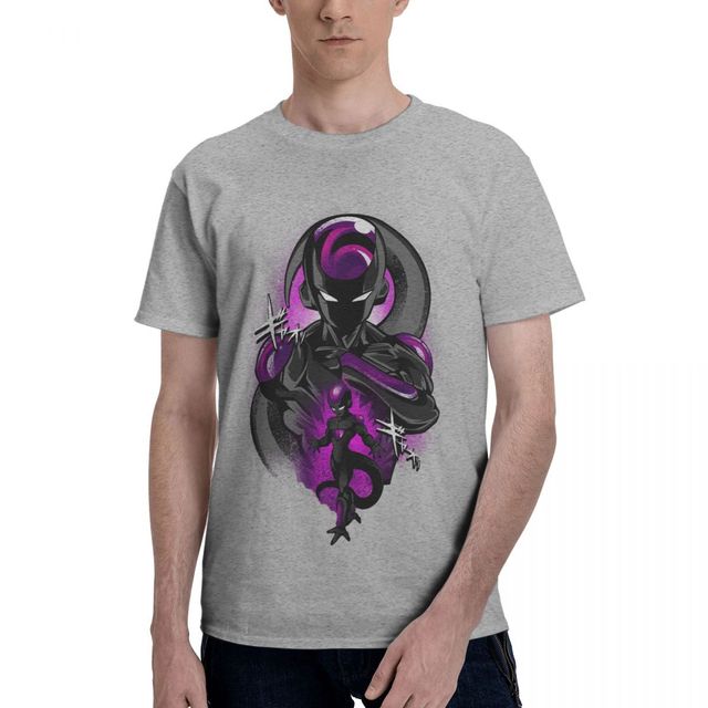 T-shirt Freezer Dragon Ball Manga Floqué Adulte Homme Femme Courtes Manches