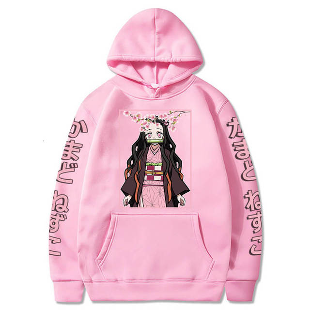 Demon Slayer Nezuko Pullover Erwachsene Männer Frauen Langarm