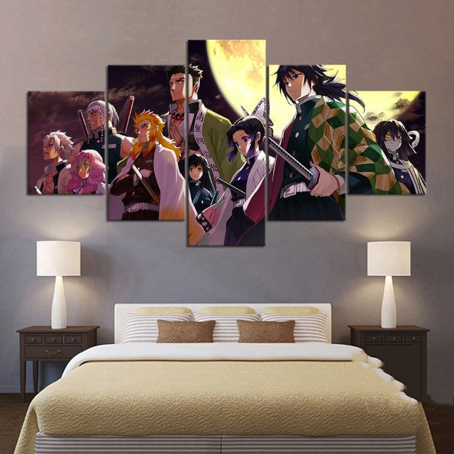 Tableau Demon Slayer Piliers