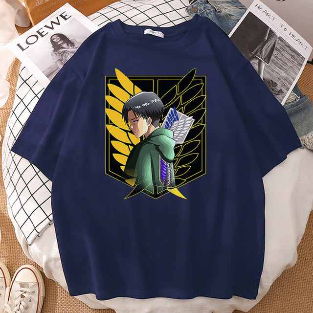 T-shirt Livaï Bataillon Attaque des Titans