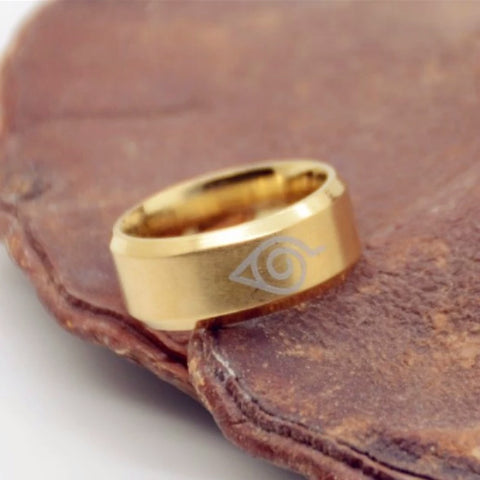 Bague Konoha Naruto