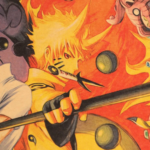 Naruto vs Sasuke Poster