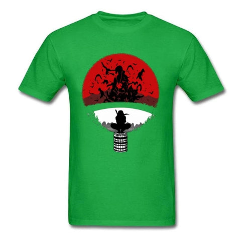 T-Shirt Clan Uchiwa Vert